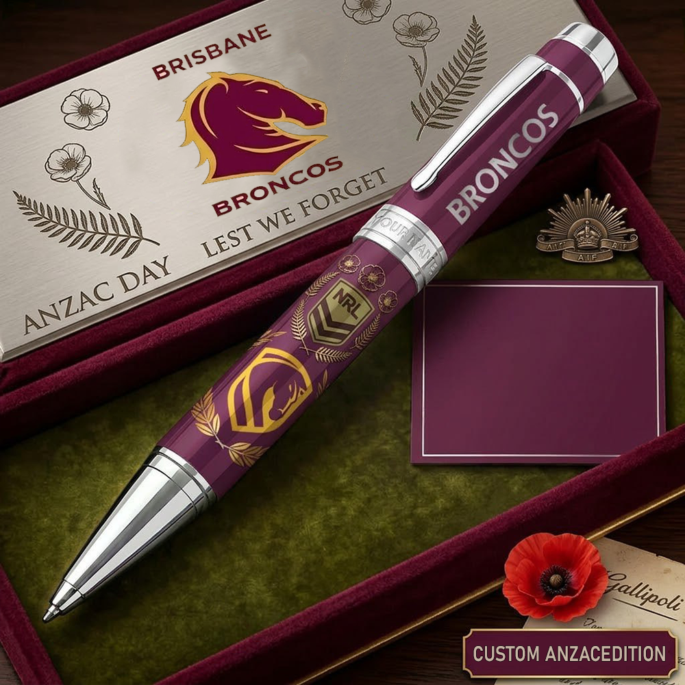BB_NRL Custom Name Ballpoint Pen Gift For Fans - Limited Edition NAK TTT