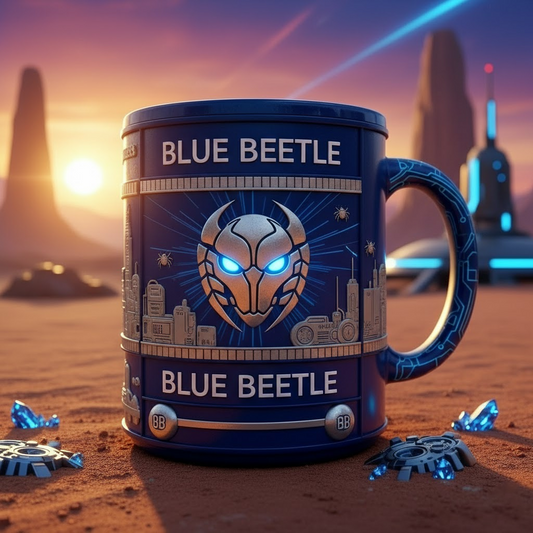 BLU X Mug featuring DC Comics legends. NAK NHT
