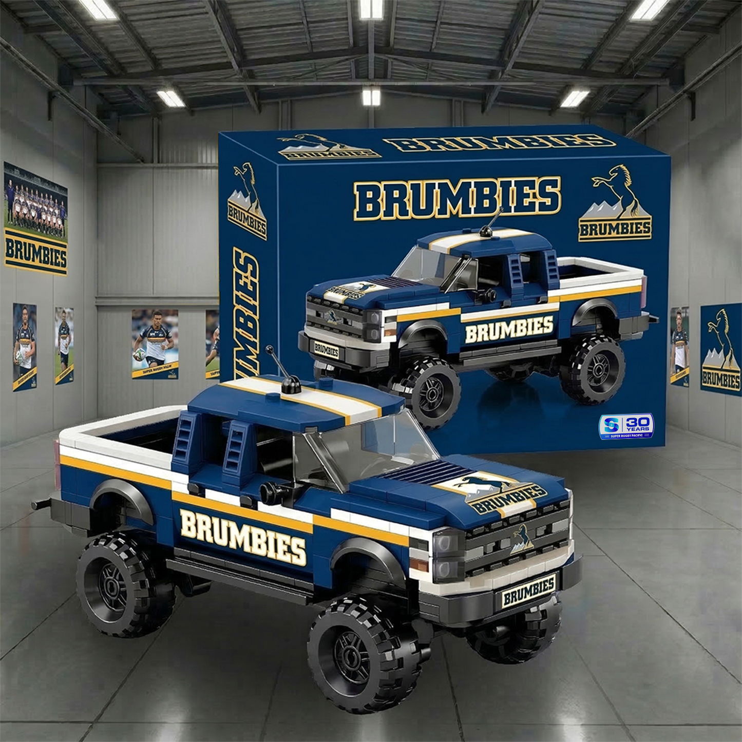 BRU_Official LEGO Super Rugby Pacific Team Trucks NAK TTT