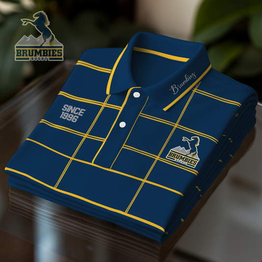 BRU x SRP Premium Classic Polo Shirt DDT NTL