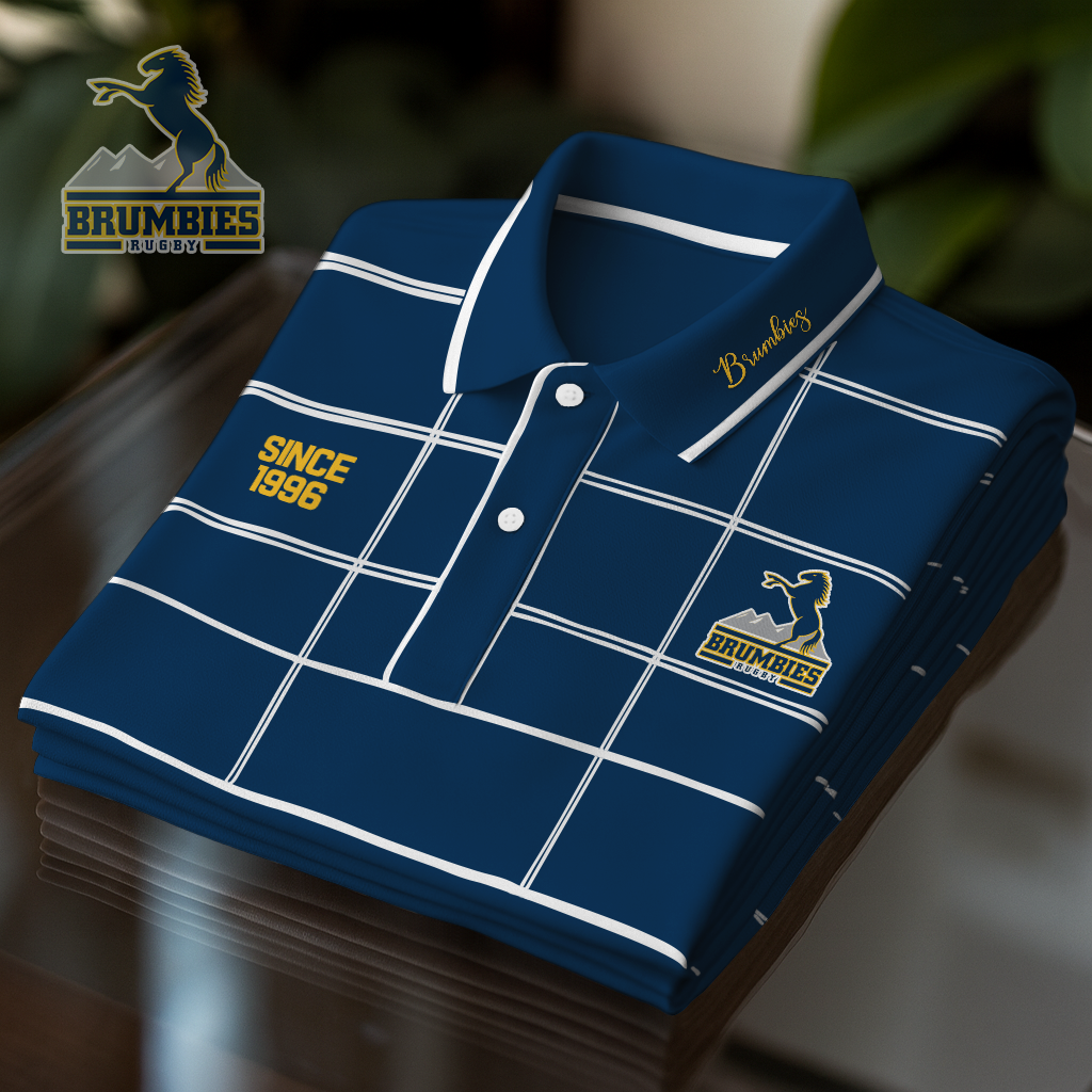 BRU x SRP Premium Classic Polo Shirt DDT NTL