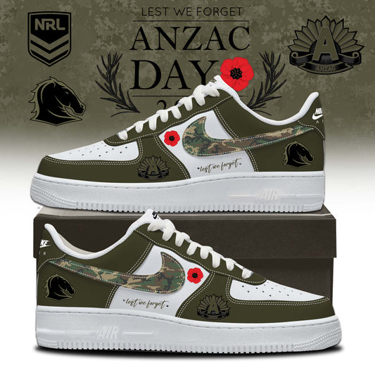 BS x NRL Anniversary Anzac Day AF1 Sneakers DDT TTTZ