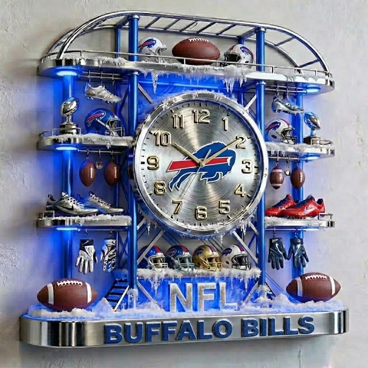 BUF X NFL Arctic Stadium Timepiece 1301 NAK NHT