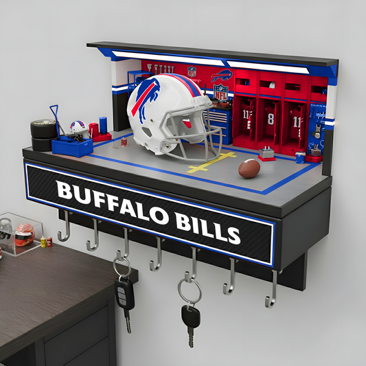 BUF X NFL Decorative key holder in a sporty style NAK NHT