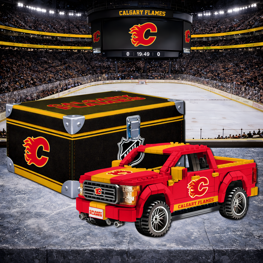 CAL X NHL LEGO Toy Truck Set with Collectible Case NAK NHT