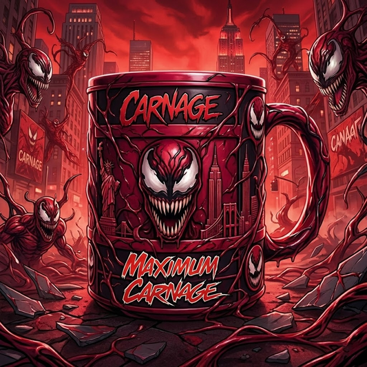 CAR X MARVEL LEGEND RELIEF MUG NAK NHT