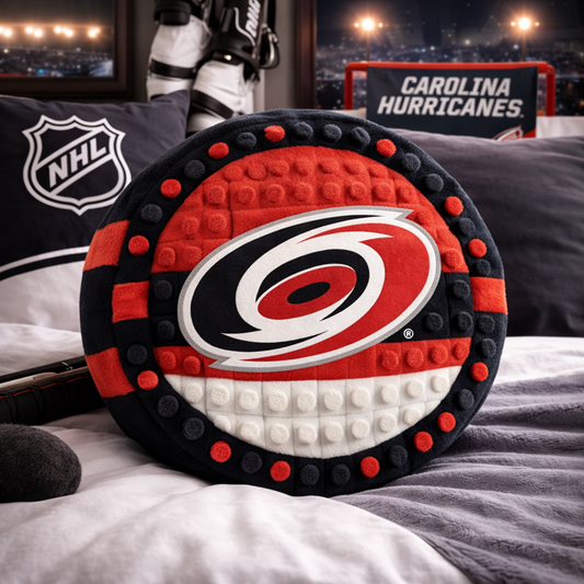 CAR x NHL Hockey Logo Plush Pillow NAK NHT