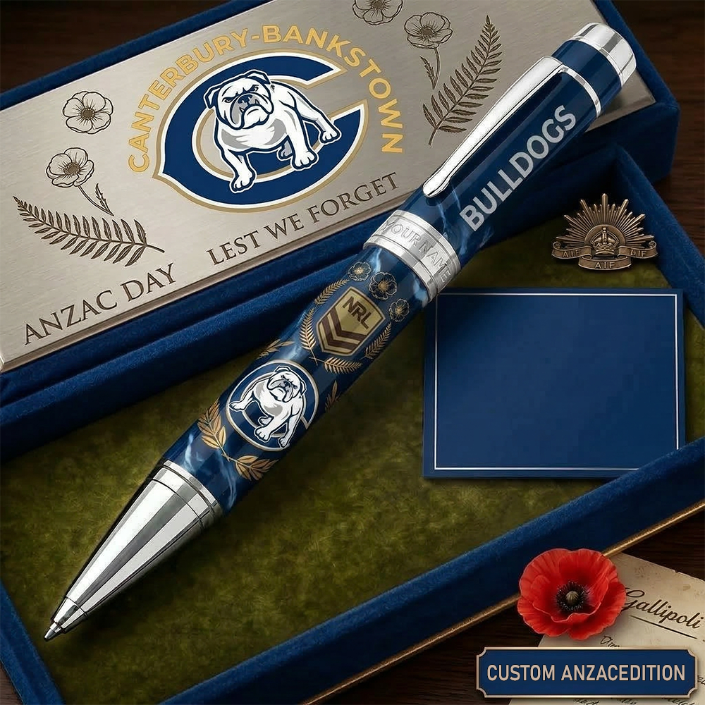 CBB_NRL Custom Name Ballpoint Pen Gift For Fans - Limited Edition NAK TTT