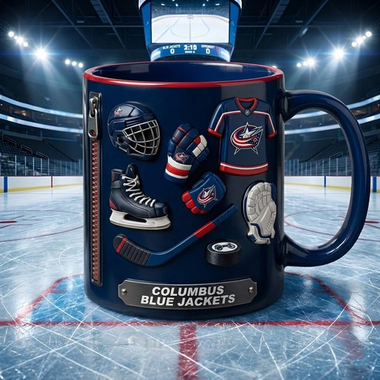 CBJ x NHL Game Day Coffee Mug NAK NTN