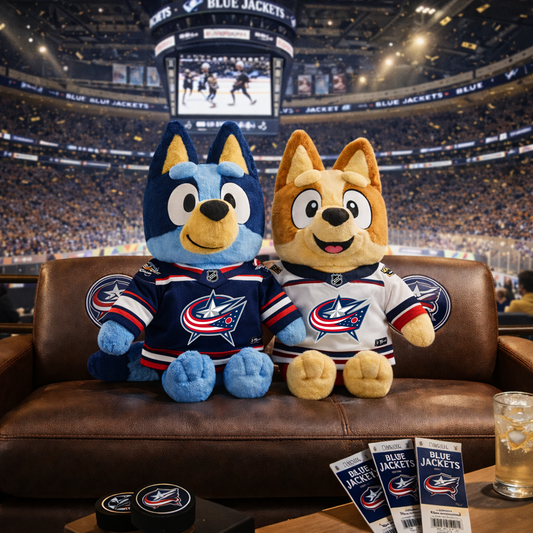 CBJ x NHL Hockey Fan Plush Toy NAK NHT