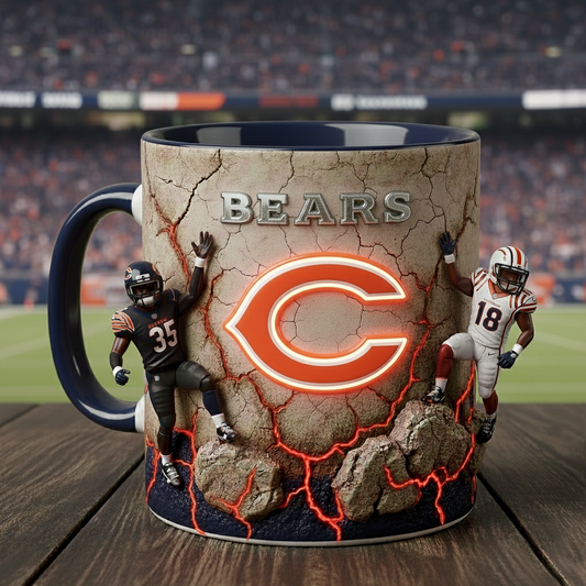 CHI x NFL Coffee Accent Mug - Personalized Gifts  NAK CTKT