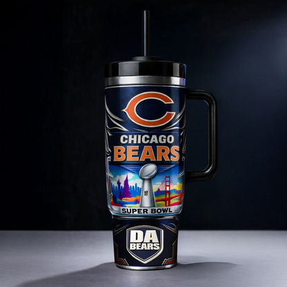 CHI x NFL remium Tumbler 40oz HY NAK CTKT
