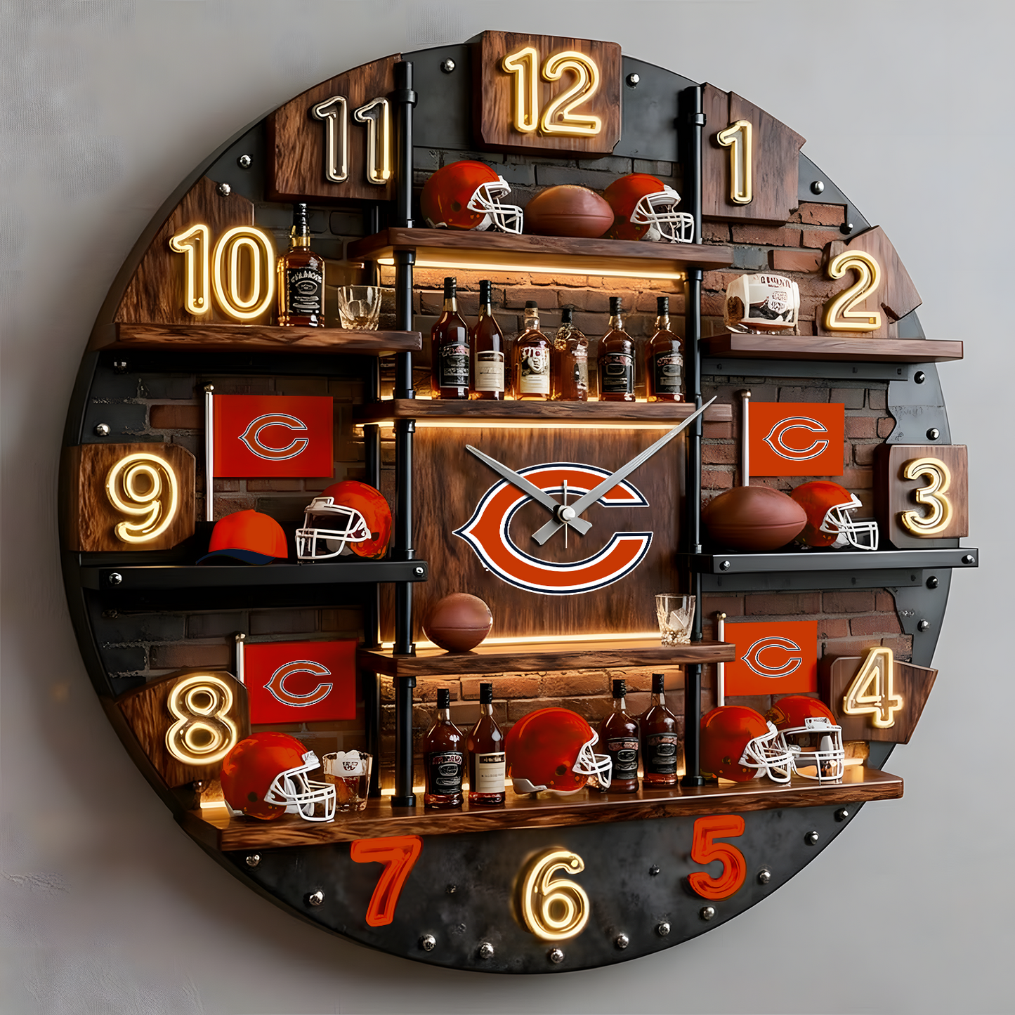 CHI X Premium  Illuminated Wall Clock 2026 NAK NHT