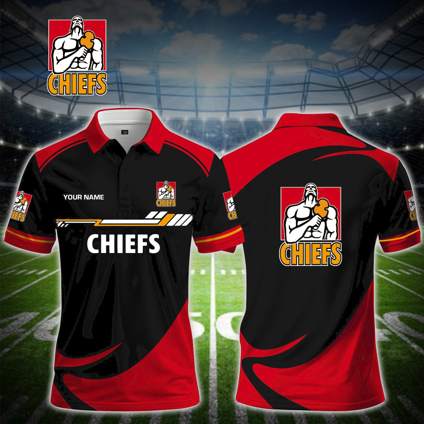 CHI x SRP Premium V2 Classic Polo Shirt DDT TTTZ