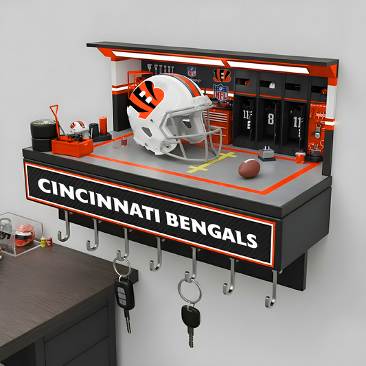 CIN X NFL Decorative key holder in a sporty style NAK NHT