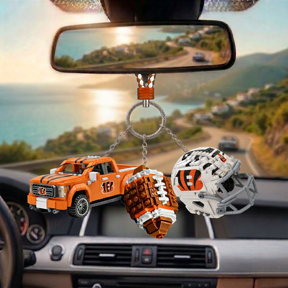 CIN x NFL lego Team Helmet & Truck NAK TTT