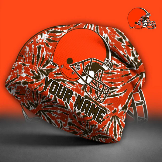 CLE X NFL Beanie Hat Custom Name Gifts For Fans - Limited Edition NAK NHT