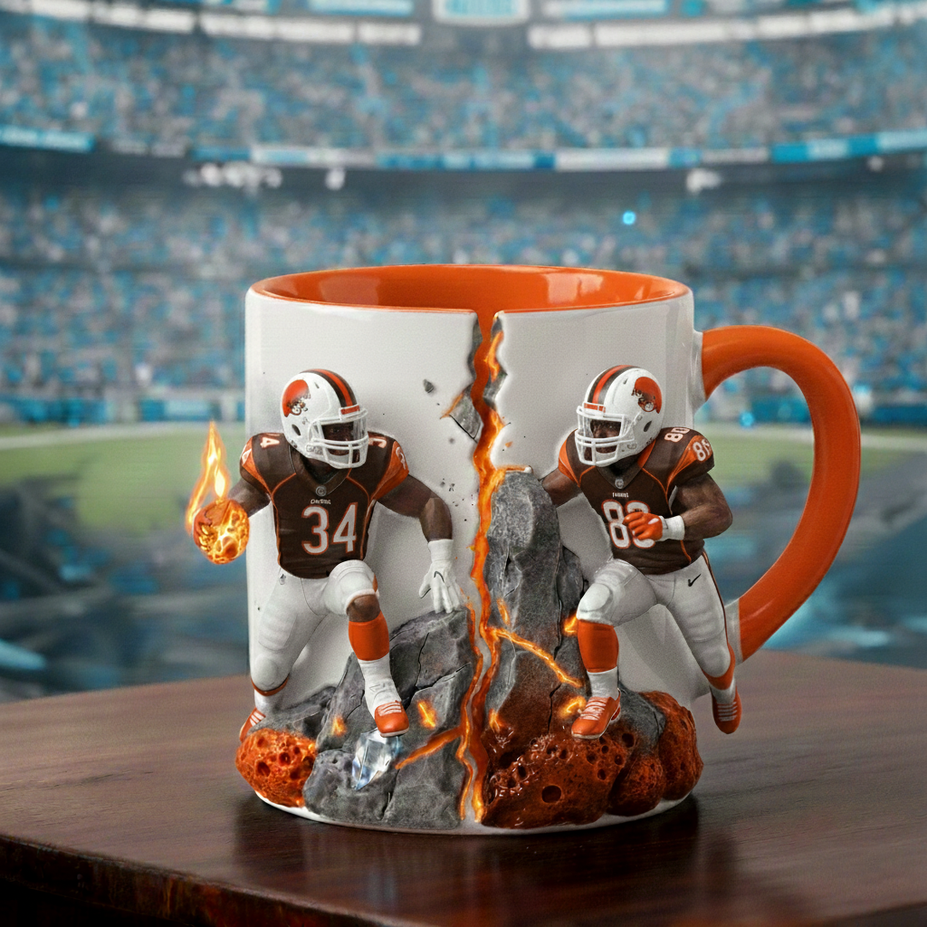 CLE x NFL Clash Mug - Personalized Gifts NAK CTKT