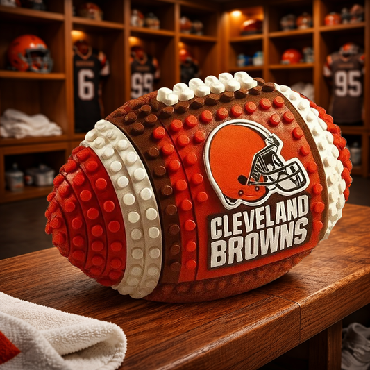 CLE x NFL Team Building Block Football Set DDT CTND