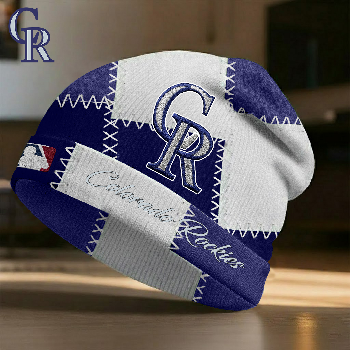 COL X MLB Custom Name Beanie Hat Gifts For Fans - Limited Edition NAK NHT