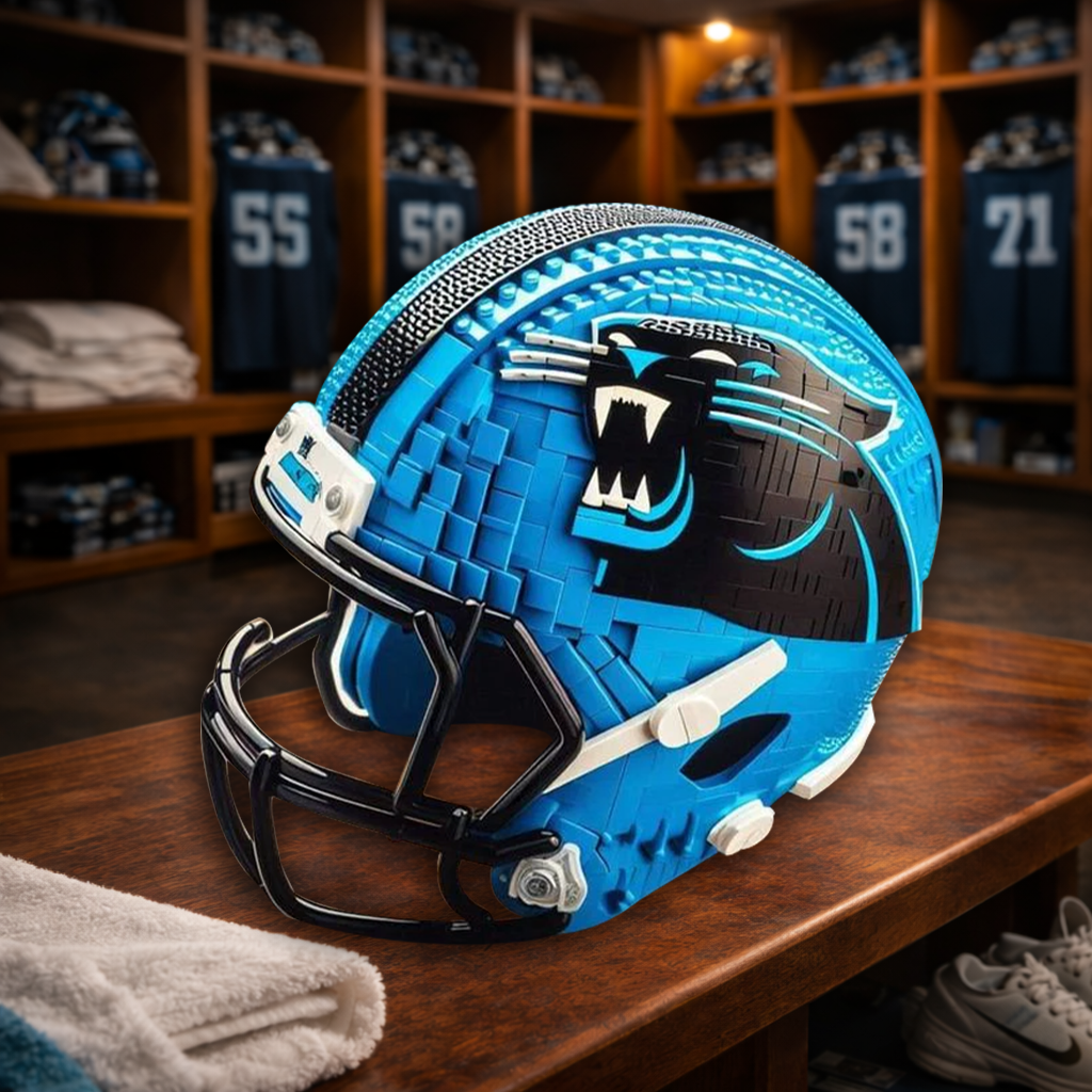 CP x NFL Teams Helmets Armed With Lego-Like Blocks DDT CTND