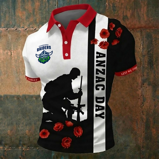 CR + NRL ANZAC Day Special Edition Honour & Pride Polo NAK TTT