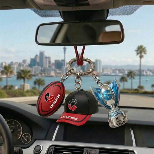 CR_Super Rugby Pacific Car Rearview Mirror Charm NAK TTT