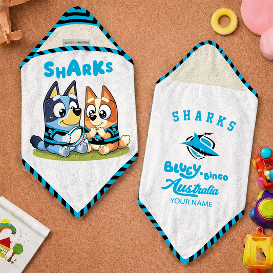 CRO x NRL Cute Baby Bath Hooded Towel NAK NHT