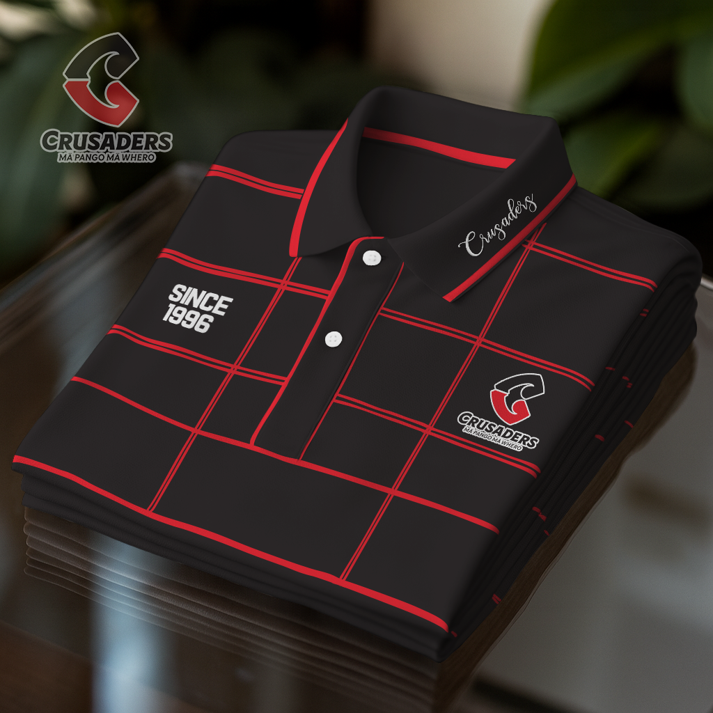 CRU x SRP Premium Classic Polo Shirt DDT NTL