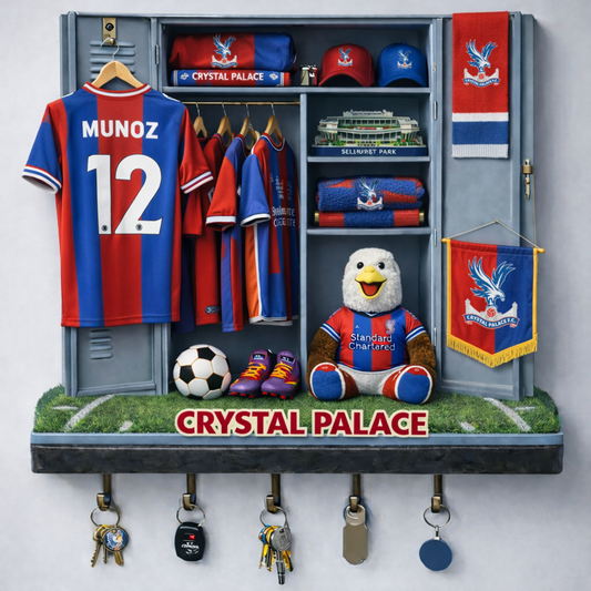 CRY x EPL Changing Room Personalized 3D Visual Effect Acrylic Key Holder DDT NTL