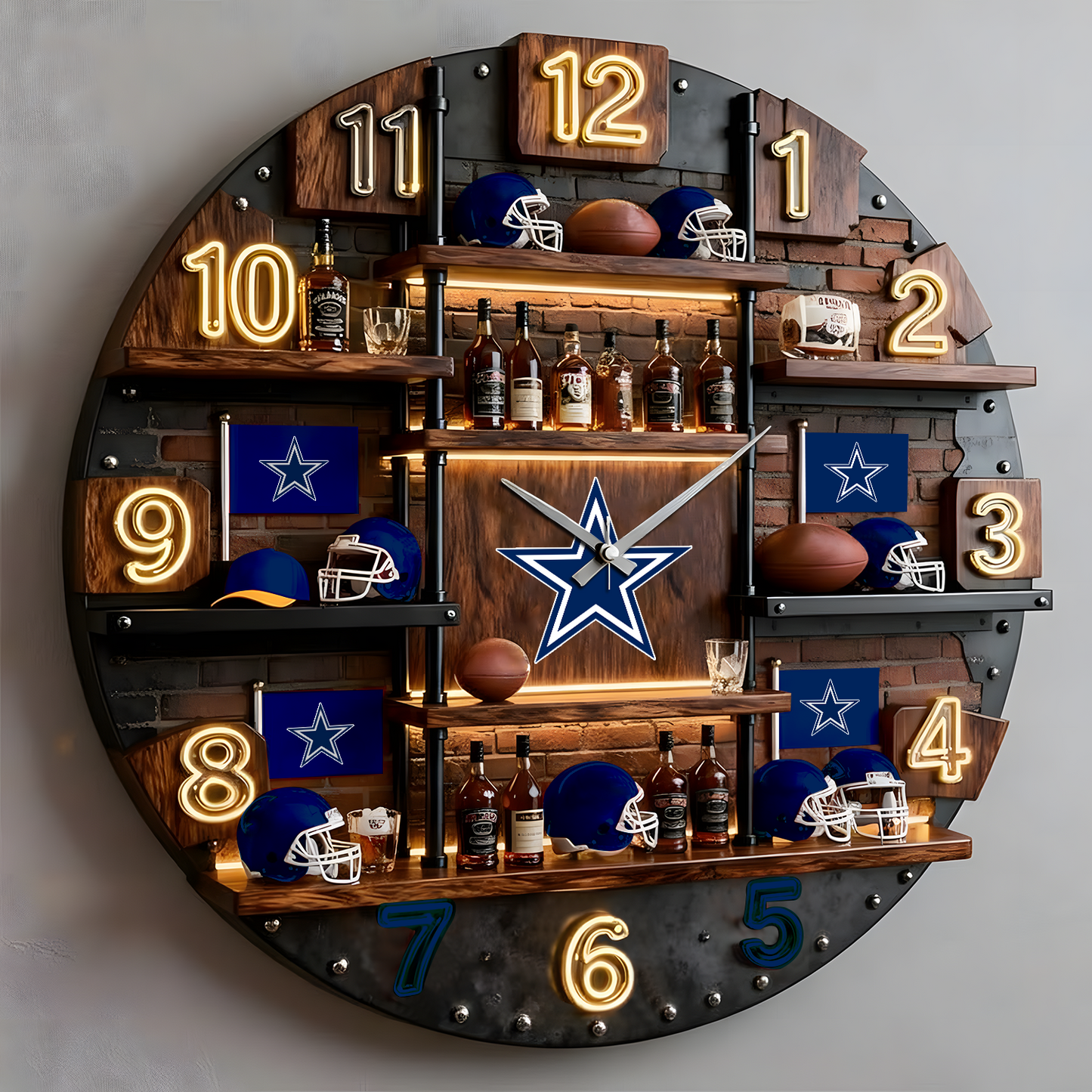 DAL X Premium  Illuminated Wall Clock 2026 NAK NHT