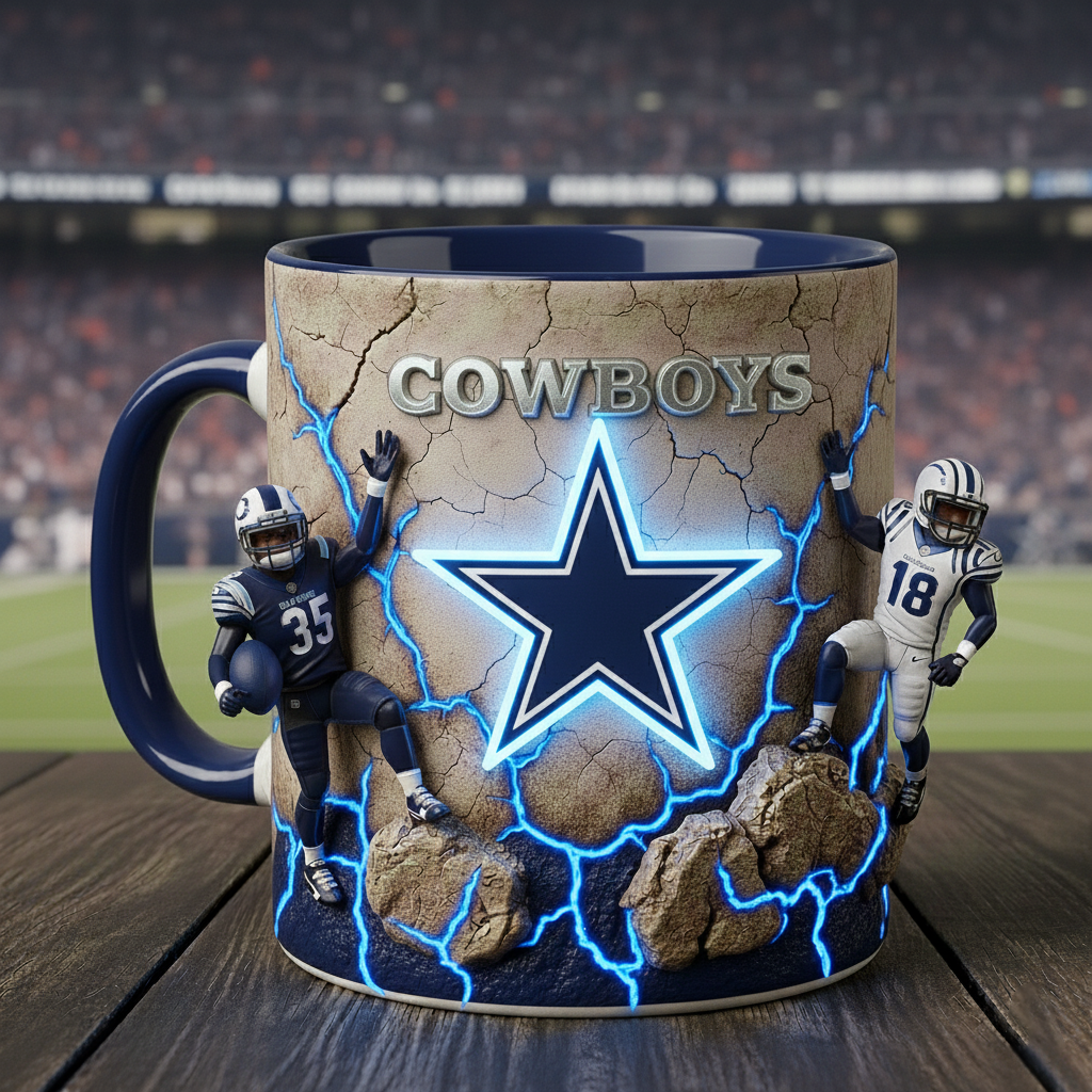 DC x NFL Coffee Accent Mug - Personalized Gifts  NAK CTKT