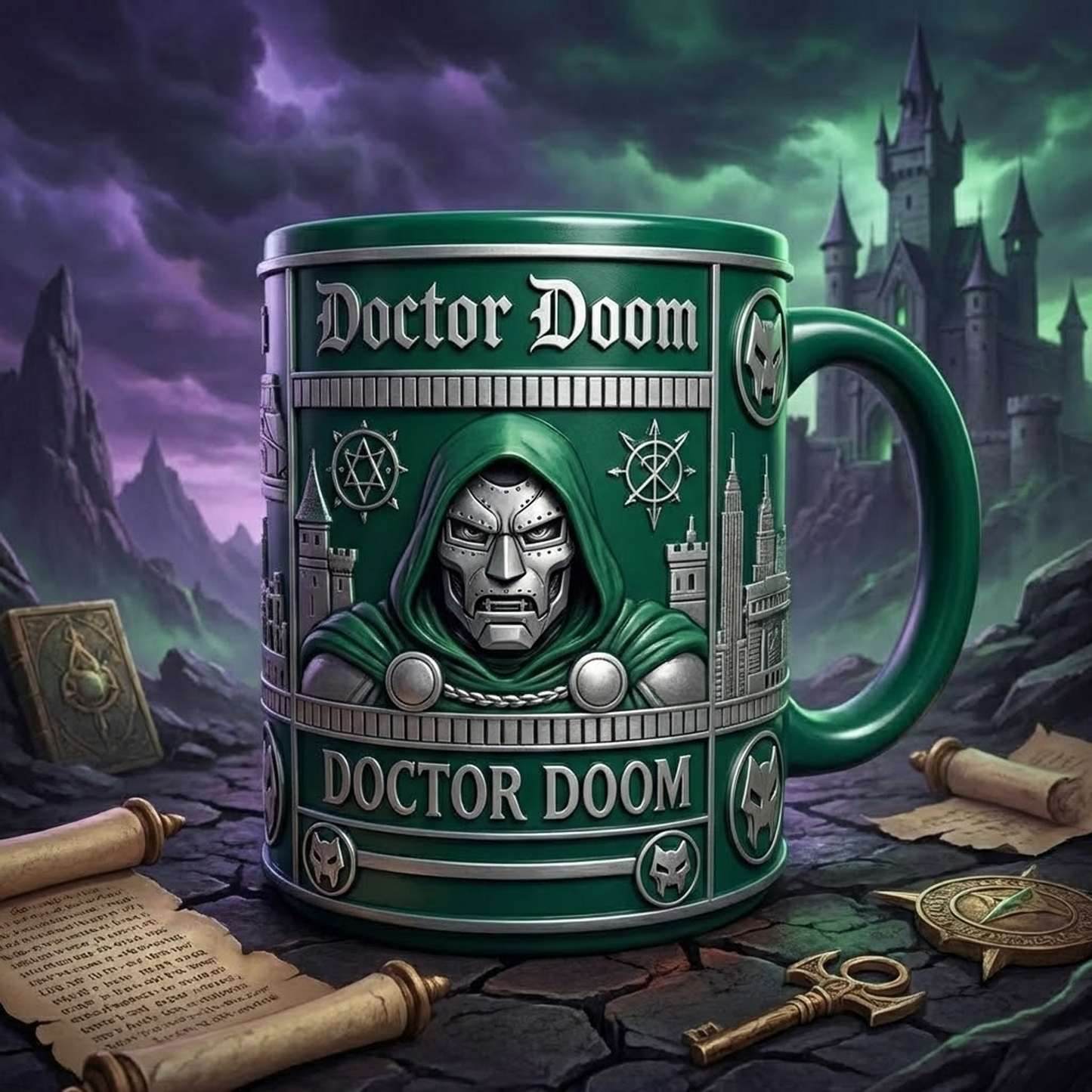 DDO X MARVEL LEGEND RELIEF MUG NAK NHT