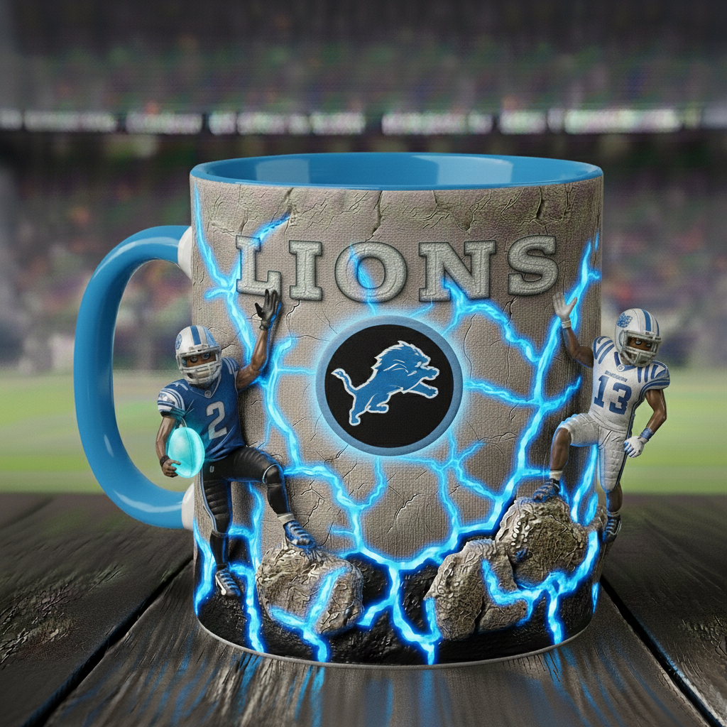 DL x NFL Coffee Accent Mug - Personalized Gifts  NAK CTKT