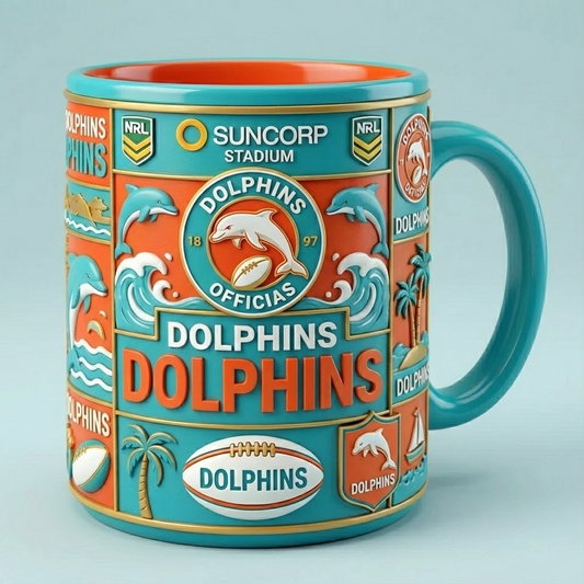 DOL X NRL  football team Mug Series - Limited Edition Collectible NAK NHT