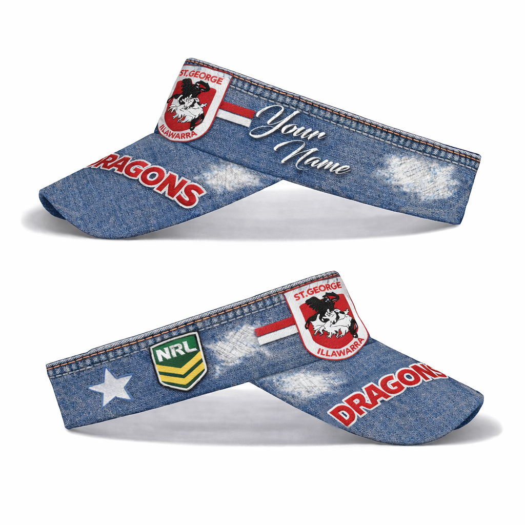 DRA x NRL Premium Sun Visor Cap DDT CTND