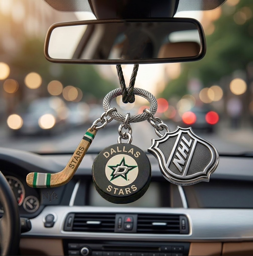 DS x NHL Custom Hockey Puck Car Charm NAK TTT