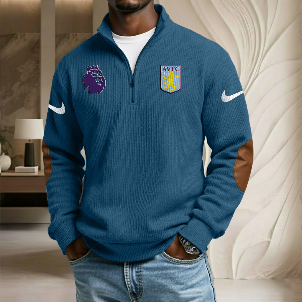 EPL x AV Sport Stand Collar Half-zip Sweatshirt HLP HLPHUONG