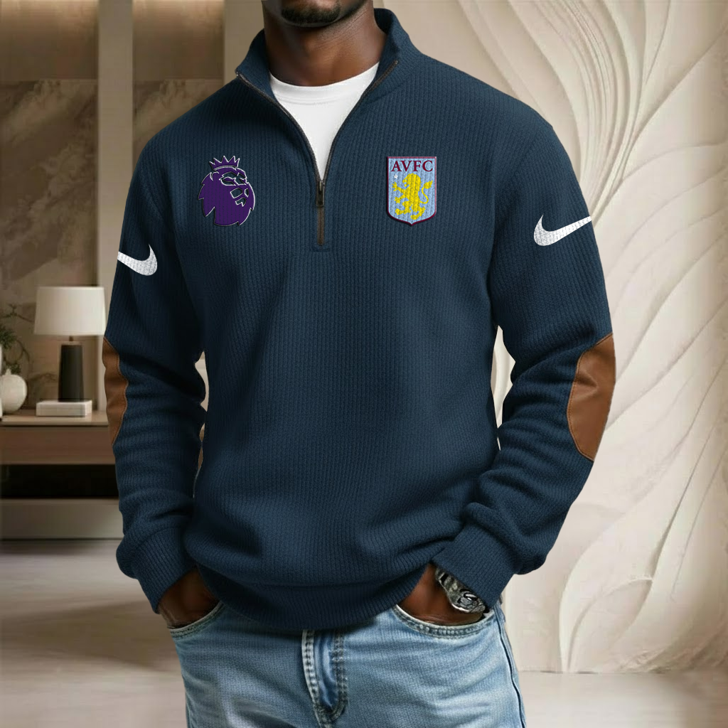EPL x AV Sport Stand Collar Half-zip Sweatshirt HLP HLPHUONG