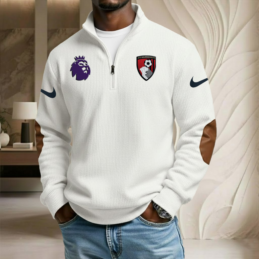EPL x BOU Sport Stand Collar Half-zip Sweatshirt HLP HLPHUONG