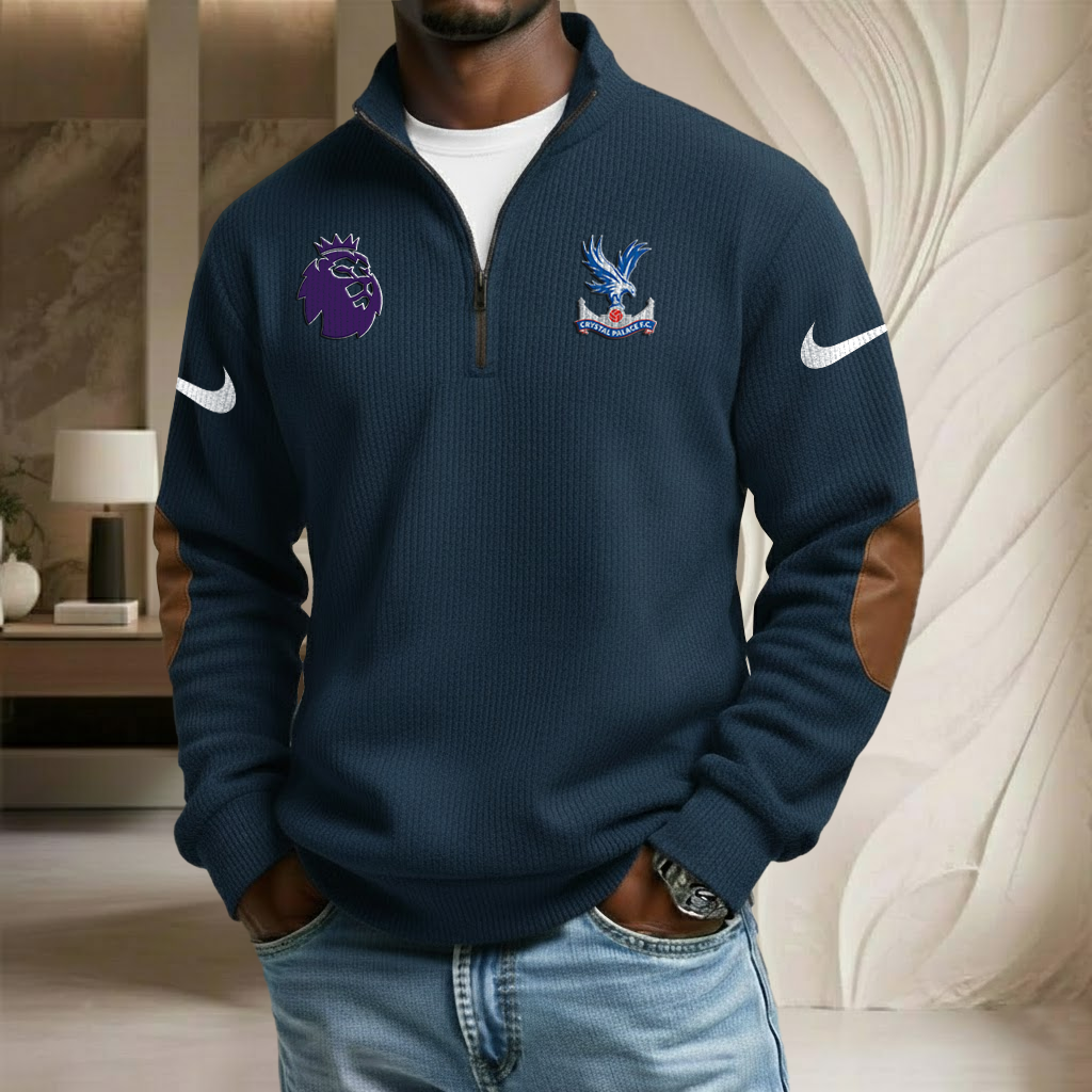 EPL x CP Sport Stand Collar Half-zip Sweatshirt HLP HLPHUONG
