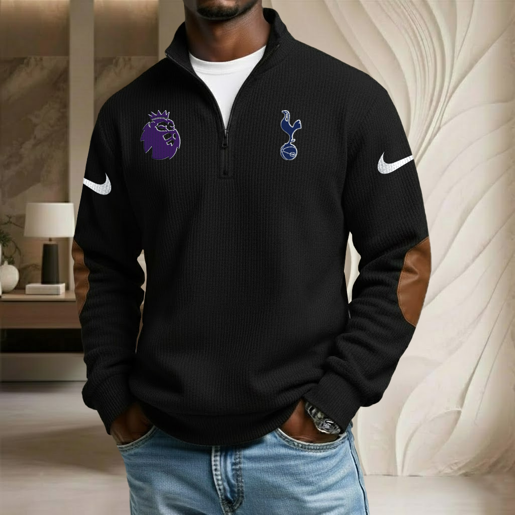 EPL x TOT Sport Stand Collar Half-zip Sweatshirt HLP HLPHUONG