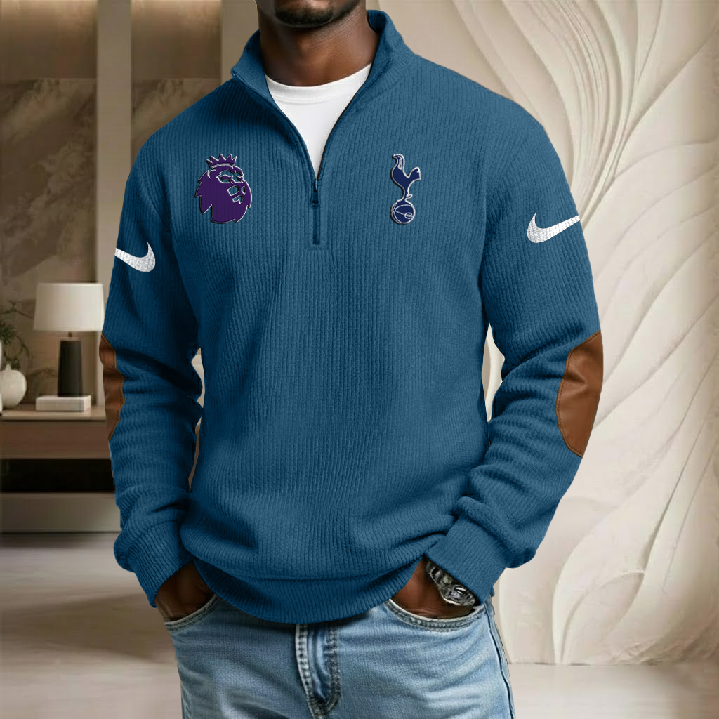 EPL x TOT Sport Stand Collar Half-zip Sweatshirt HLP HLPHUONG