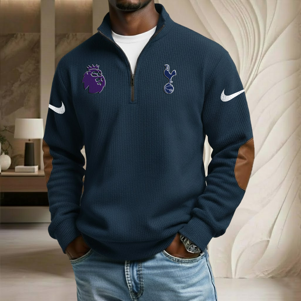 EPL x TOT Sport Stand Collar Half-zip Sweatshirt HLP HLPHUONG