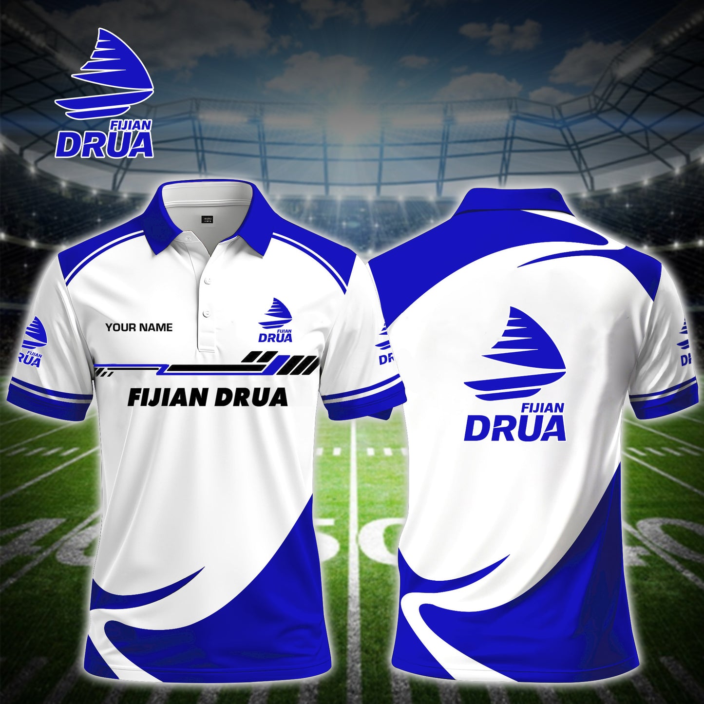 FD x SRP Premium V2 Classic Polo Shirt DDT TTTZ