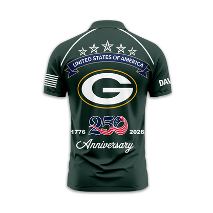 GBP Premium NFL American Semiquincentennial Polo Shirt DDT NTL
