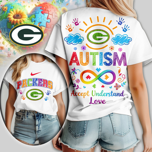 GBP Premium NFL National Autism Acceptance Month Women Shirt DDT NTL