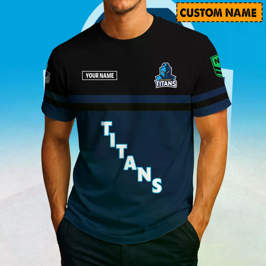 GCT _NRL Casual T Shirt Custom Name Gift For Fan - Limited Edition NAK TTT