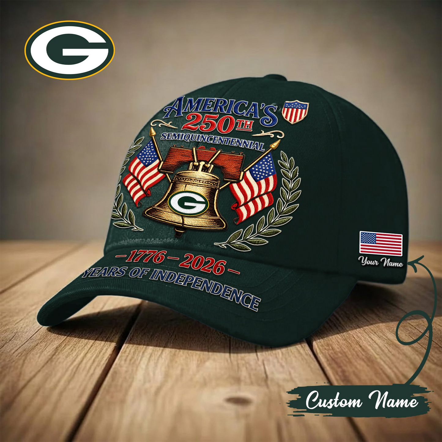 GRE x Premium NFL 1776-2026 Years Of Independence Classic Cap NAK LBN