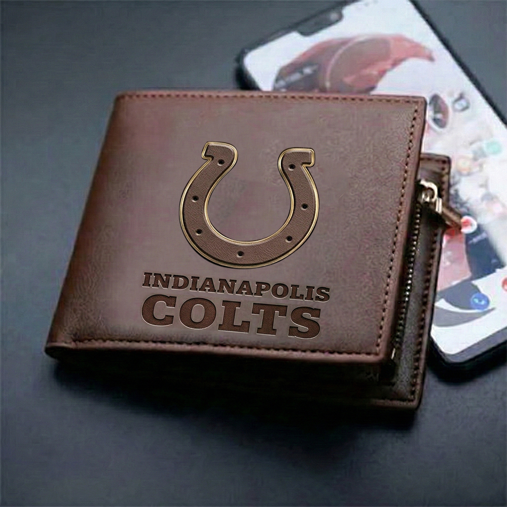 IC x NFL Premium Embossed Football Team Wallet NAK TTT